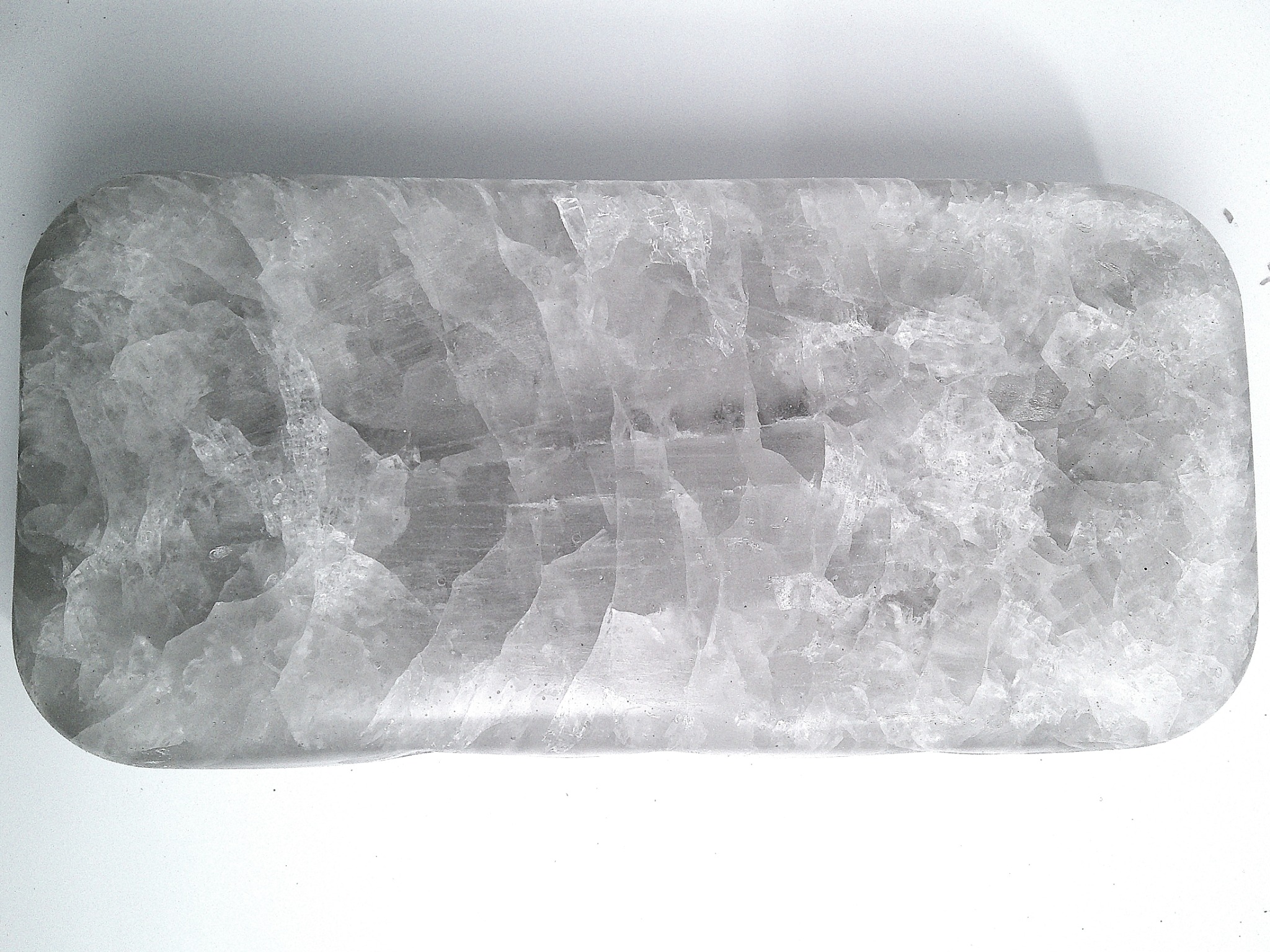 SaltGen FLiBe salt brick, shown in a rounded rectangular crop.